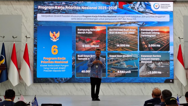 Kepala Biro Perencanaan Kementerian Kelautan dan Perikanan (KKP), Rudi Alek Wahyudin (Foto: Medcom.id/Syahrul Ramadhan)