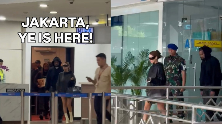 Kanye West Tiba di Jakarta Jelang Konser di GBK, Bareng Bianca Censori