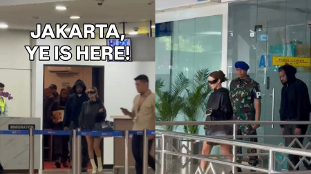 Kanye West Tiba di Jakarta Jelang Konser di GBK, Bareng Bianca Censori