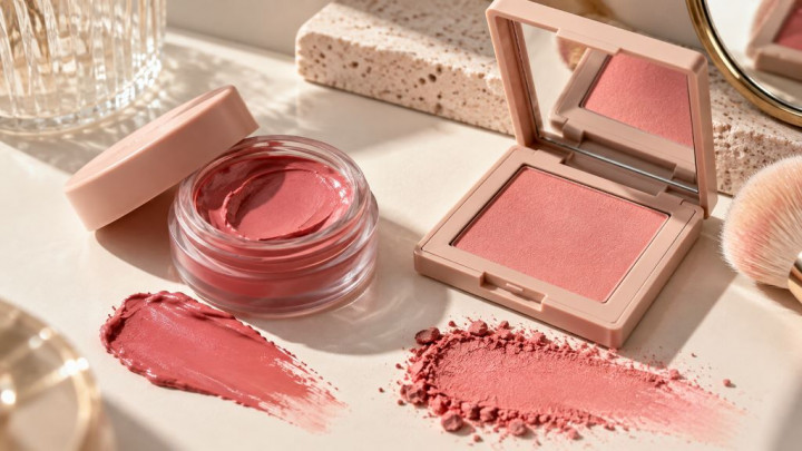 Cream Blush atau Powder Blush, Mana yang Lebih Cocok buat Kulitmu?