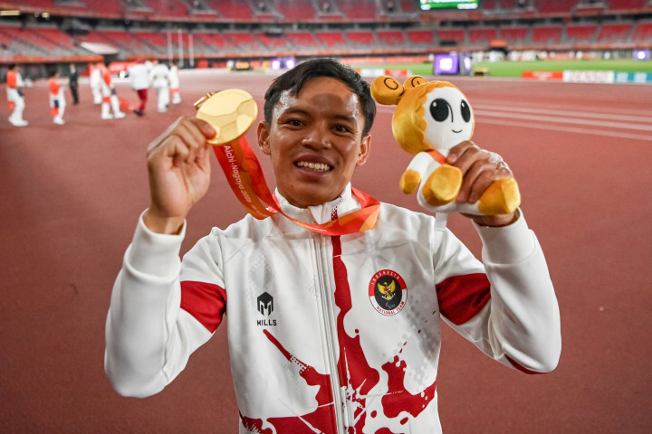Partin Muhlisin Tutup Para Atletik dengan Emas ke-14 Indonesia, Pecahkan Rekor Asian Para Games