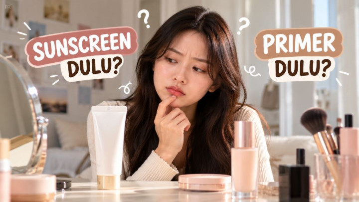 Sunscreen Dulu atau Primer? Jangan Sampai Salah Urutan Makeup!