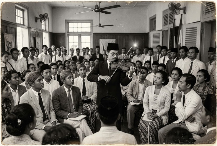 Indonesia Raya Pertama Kali Diperdengarkan saat Sumpah Pemuda,