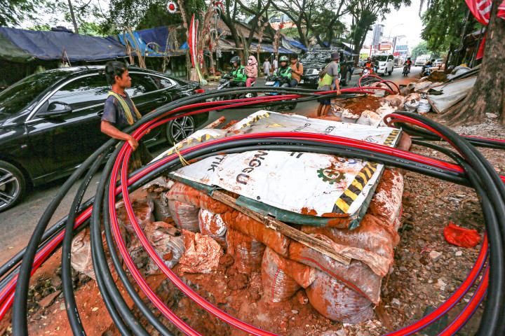 ​Penataan Utilitas dan Revitalisasi Trotoar di Jakarta