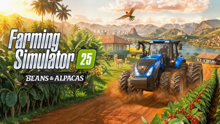 Ekspansi Beans & Alpacas Farming Simulator 25 Siap Rilis 27 Oktober