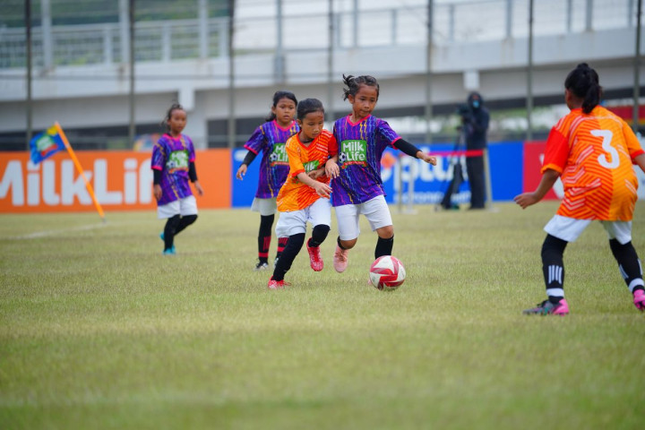 Sepak Bola Putri Usia Dini Bergairah, Dua Sekolah Ini Juara MLSC Jakarta Jaya