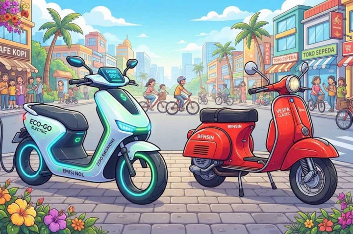Hitung-Hitungan Biaya Cas Motor Listrik untuk Harian