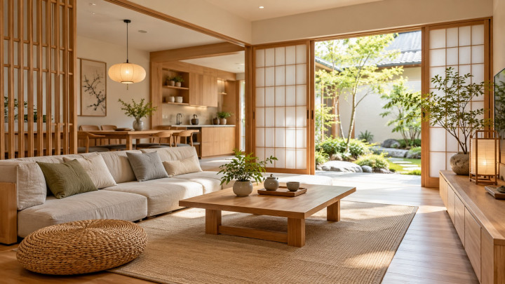 7 Cara Menata Interior Jepang, Padukan Kayu, Warna Netral, dan Tanaman