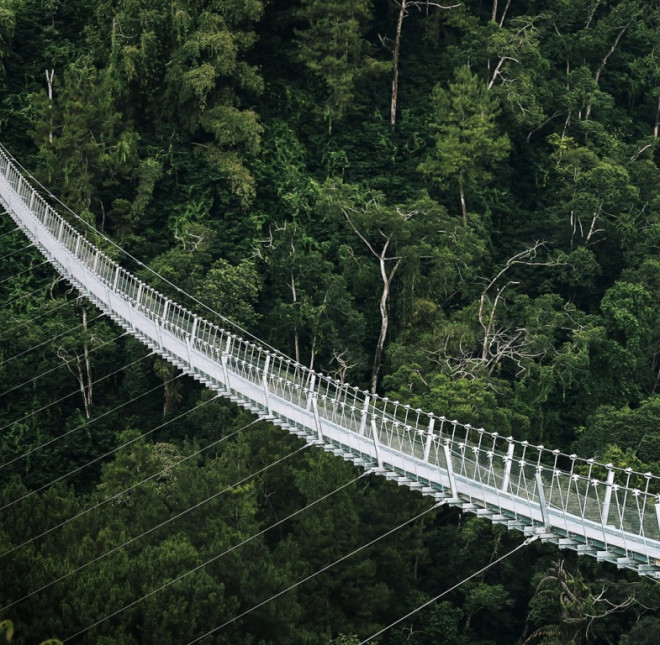Ikon EIGER Nature, Patali Marga, Jembatan Gantung sepanjang 543 Meter. Dok. IG eigernature