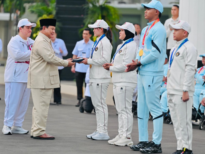 Presiden Prabowo: Terima Kasih kepada Atlet dan Pelatih yang Harumkan Nama Indonesia