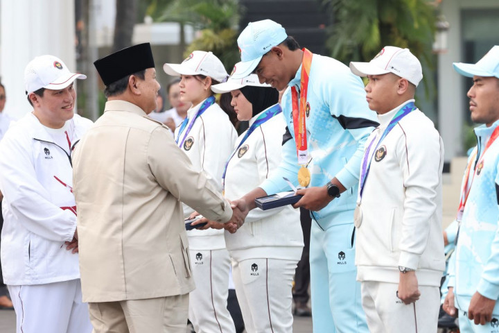 Presiden Prabowo Tepati Janji Kucurkan Bonus kepada Atlet Berprestasi di Asian Games dan Asian Para Games
