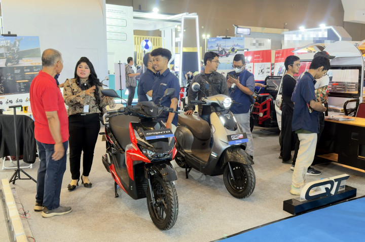 Cek Promo Motor Listrik Indomobil eMotor di PEVS 2026, Bisa Test Ride Juga!