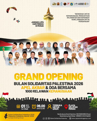 Yuk, Merapat ke Monas! AWG Gelar Grand Opening Bulan Solidaritas