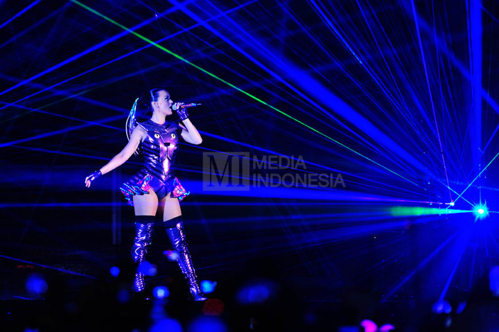 Konser Kedua Katy Perry di Indonesia Pukau 10 Ribu Penonton