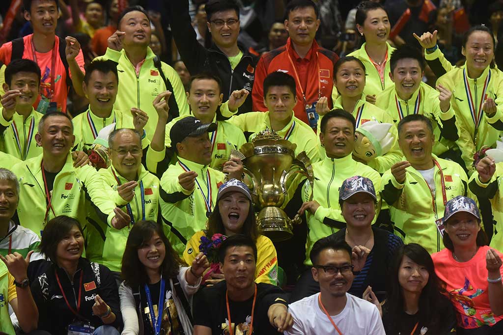 Tiongkok Pertahankan Gelar Juara Piala Sudirman