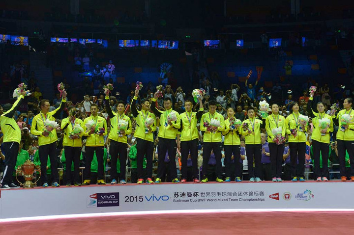 Tiongkok Pertahankan Gelar Juara Piala Sudirman