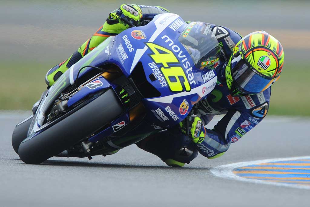 Pebalap Movistar Yamaha Valentino Rossi
