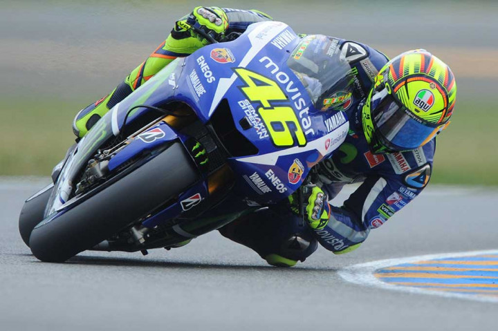 Pebalap Movistar Yamaha Valentino Rossi