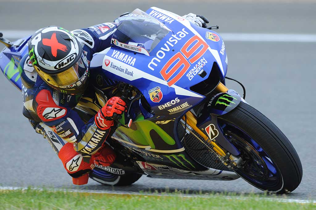 Pebalap Movistar Yamaha Jorge Lorenzo