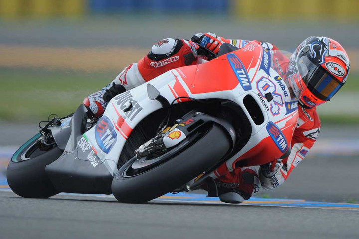 Pebalap Ducati Andrea Dovizioso