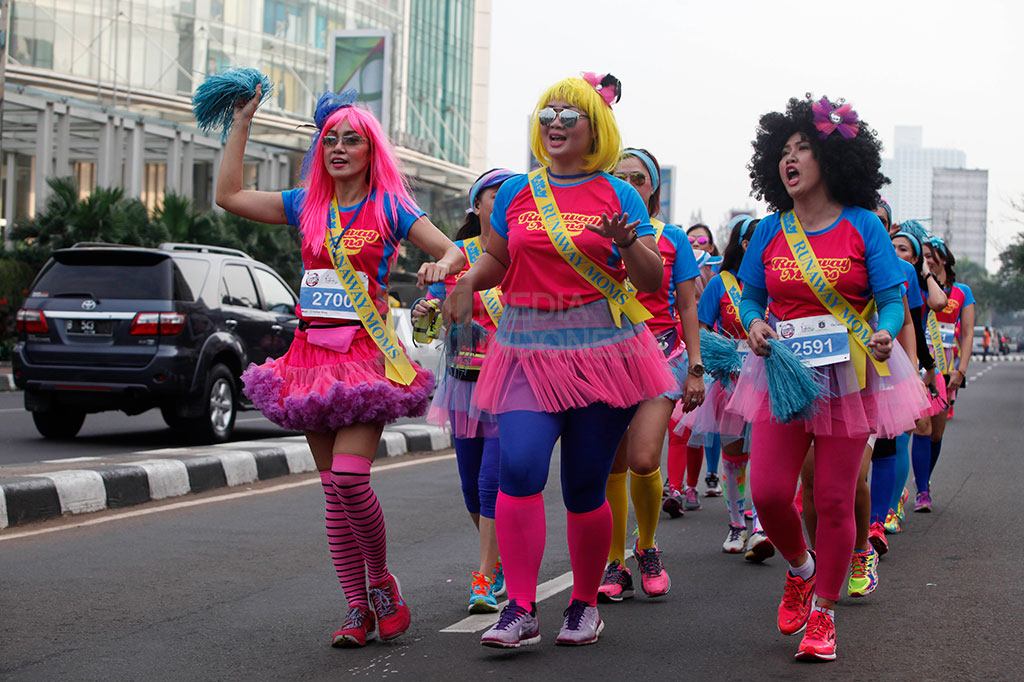 Uniknya Fashion Festival Run 2015