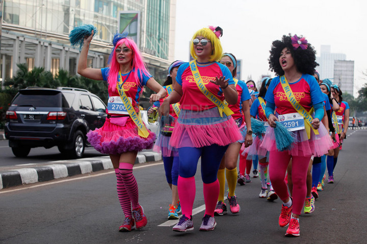 Uniknya Fashion Festival Run 2015