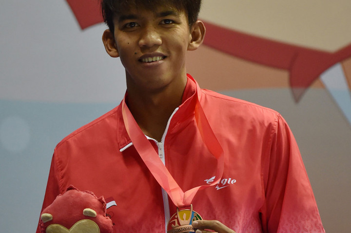 Triady Raih Perunggu pada Renang 50M Gaya Bebas