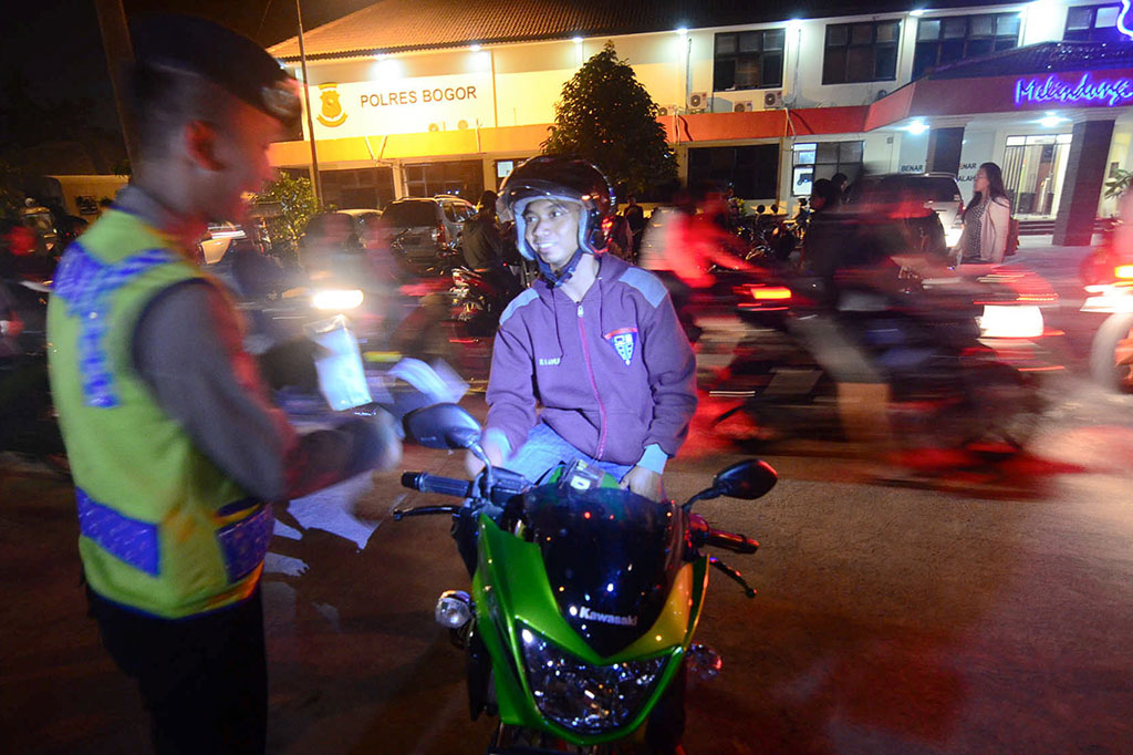 Polres Bogor Gelar Razia Cipta Kondisi Ramadan