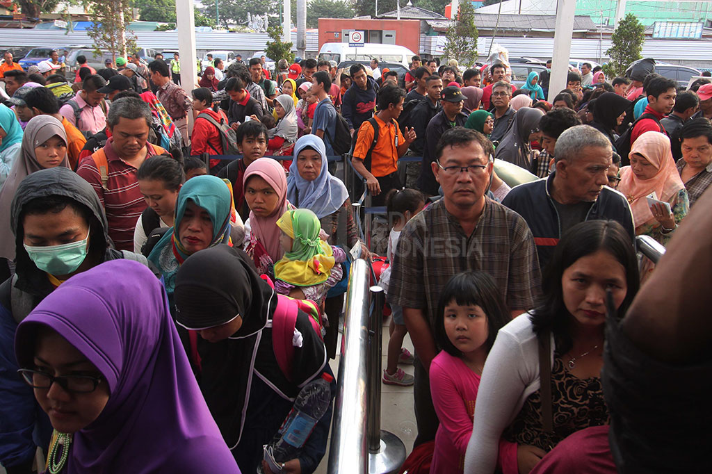 Hindari Penumpukan, Ratusan Orang Mudik Lebih Awal