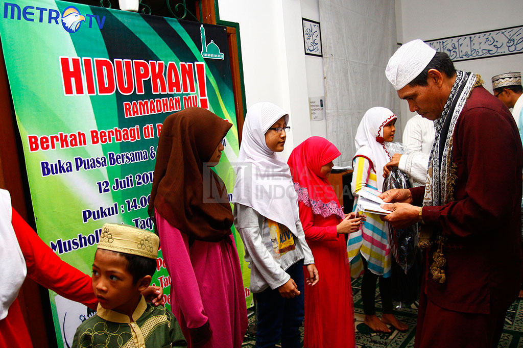 Metro TV Gelar Bukber dan Santunan Yatim di Tangerang
