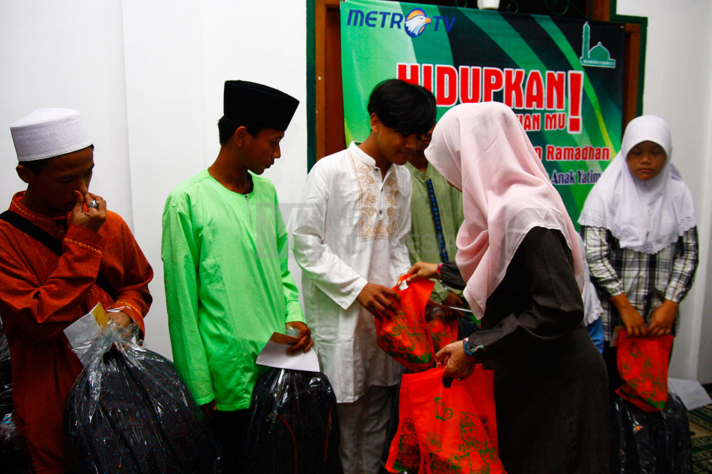Metro TV Gelar Bukber dan Santunan Yatim di Tangerang