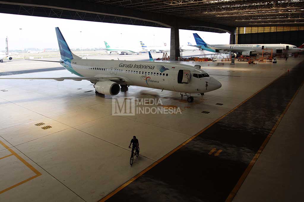 Garuda Punya Hanggar Terbesar di Dunia