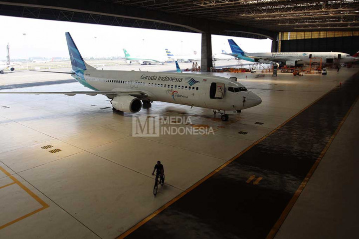 Garuda Punya Hanggar Terbesar di Dunia