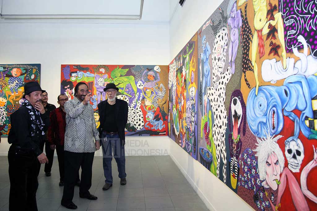 Pameran 'Celebrating Disorder' Karya Tatang Ramadhan Bouqie