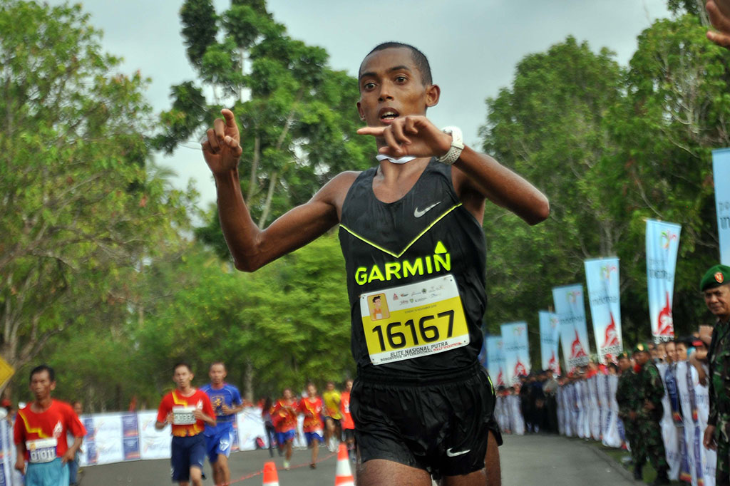 Atlet Asal Kenya Juarai Marathon Borobudur 10K