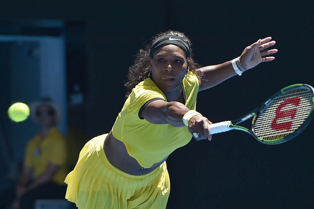 Serena Taklukkan Giorgi Dua Set Langsung
