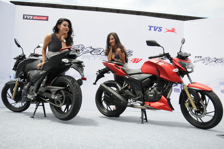 Peluncuran TVS Apache RTR 200 4V