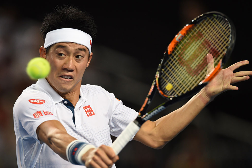 Nishikori Tekuk Tsonga Tiga Set Langsung