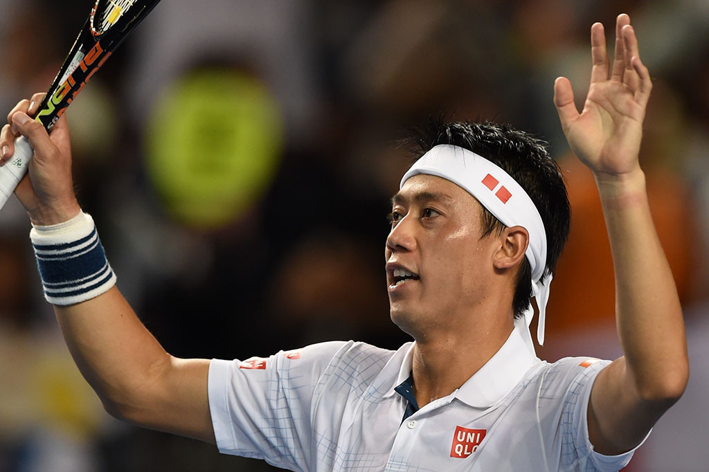 Nishikori Tekuk Tsonga Tiga Set Langsung