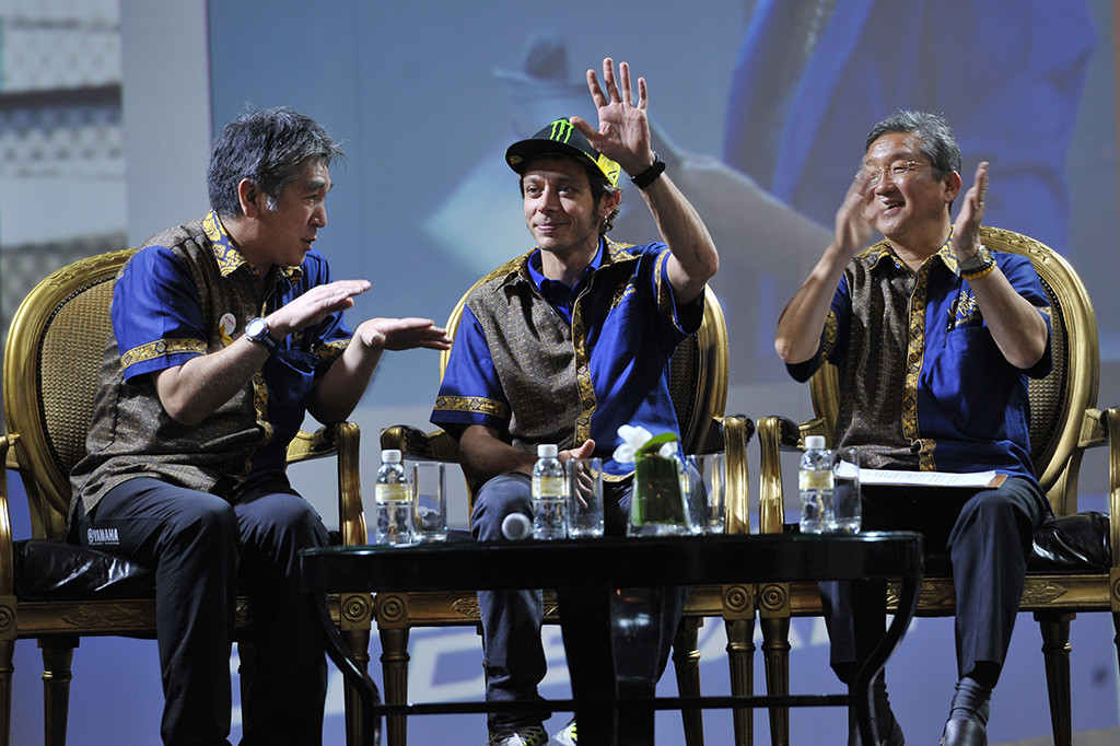 Rossi Hadiri Peluncuran Yamaha Xabre 150cc di Bali