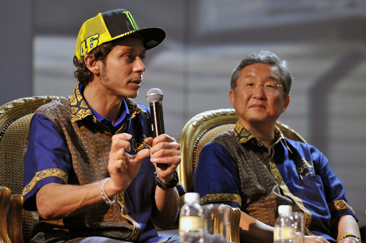 Rossi Hadiri Peluncuran Yamaha Xabre 150cc di Bali