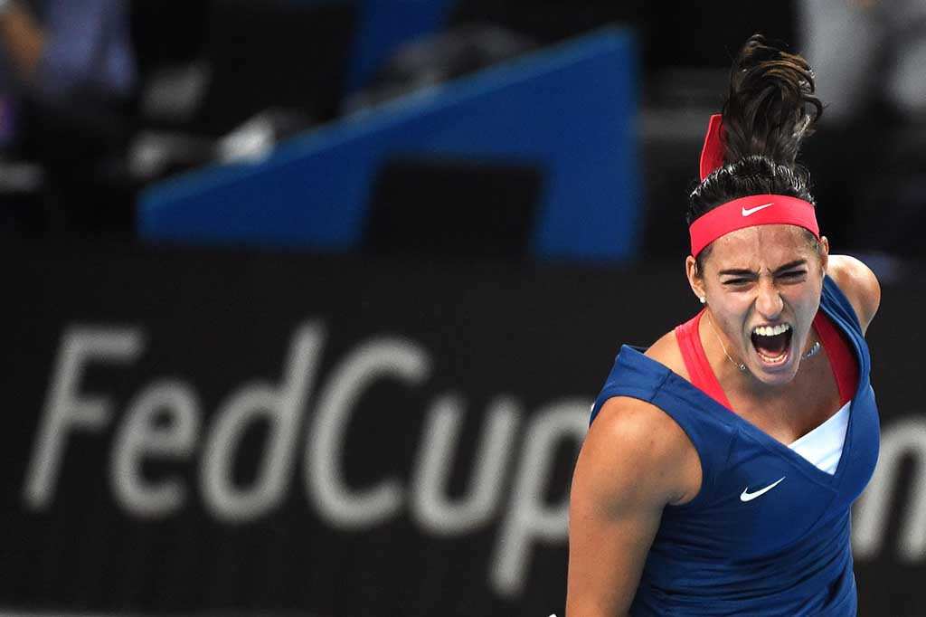 Garcia Tundukan Errani 2 Set Langsung