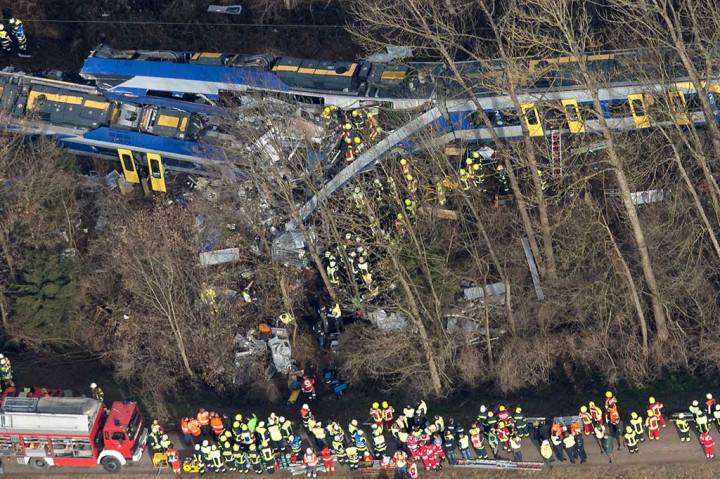 Sembilan Orang Tewas dalam Kecelakaan Kereta di Jerman