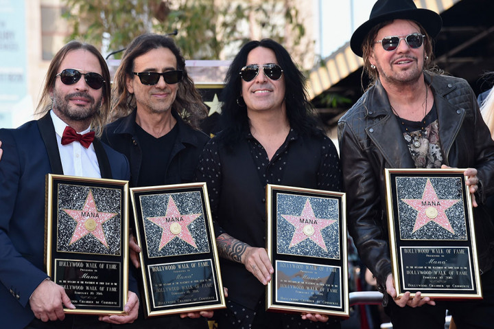Band Mana Terima Anugerah Bintang Hollywood Walk of Fame