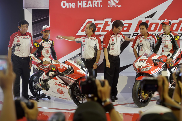 Honda Luncurkan Astra Honda Racing Team 2016