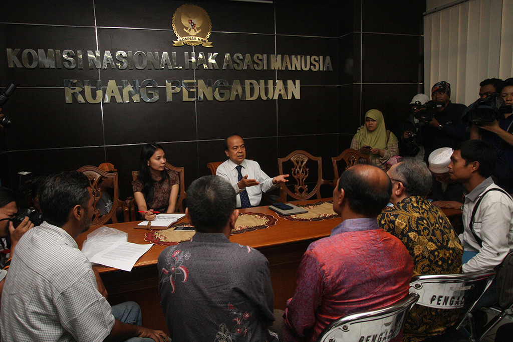 Tolak Penggusuran, Warga Kalijodo Sambangi Komnas HAM 