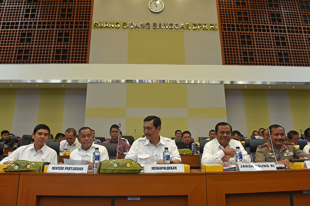 Komisi I dan III DPR Gelar Rapat Gabungan Bahas Terorisme