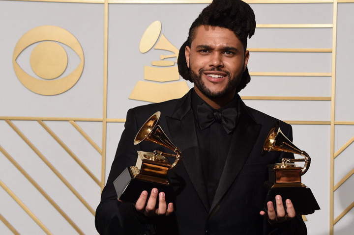 The Weeknd Sabet Dua Grammy Awards Pertamanya