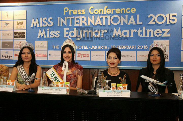 Miss International 2015 Berkunjung ke Jakarta