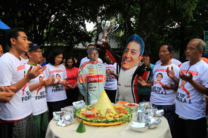 Warga Solo Gelar Doa Bersama Dukung Rio Haryanto